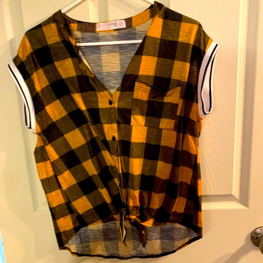 Tie Front Fall Shirt